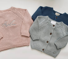 Load image into Gallery viewer, Baby Embroidered Cardigan