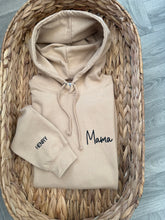 Load image into Gallery viewer, Name chest Sleeve Embroidered Hoodie