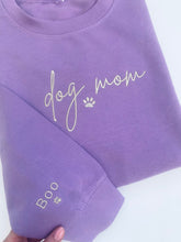Load image into Gallery viewer, Dog Mom Embroidered Sweater