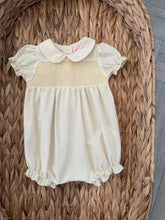 Load image into Gallery viewer, Pinstripe baby Romper (0-9 months)