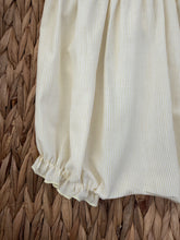 Load image into Gallery viewer, Pinstripe baby Romper (0-9 months)