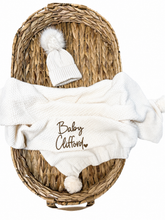 Load image into Gallery viewer, Hat and blanket set