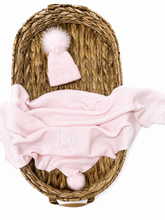 Load image into Gallery viewer, Hat and blanket set