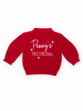 Load image into Gallery viewer, First Christmas Cardigan