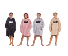 Load image into Gallery viewer, Embroidered Oodie - ONE SIZE (7-13Yrs)