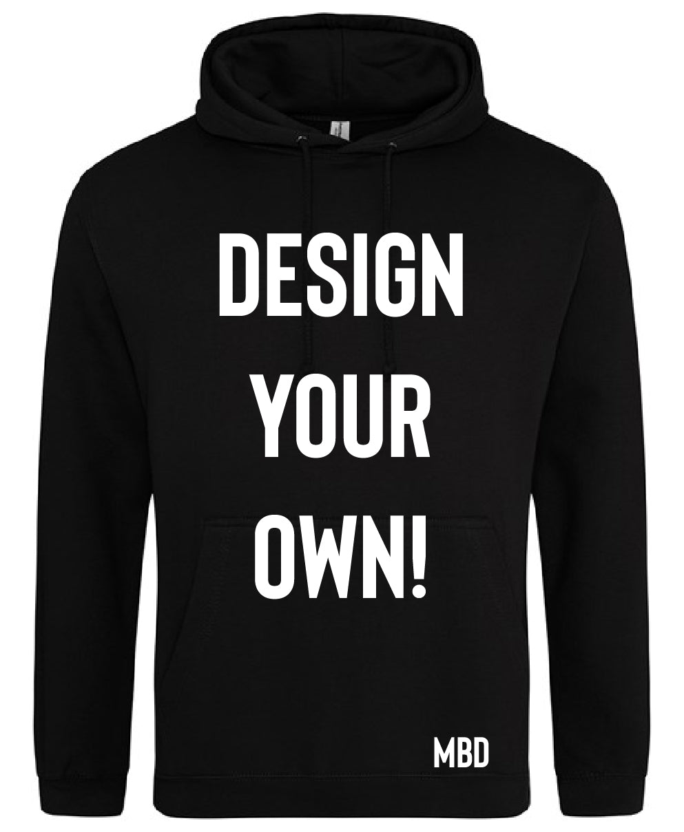 Design Your Own Adult Hoodie