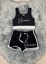 Load image into Gallery viewer, Cropped top and Short Set (5-12 Years)