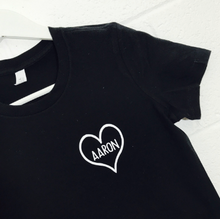 Load image into Gallery viewer, Name Heart Tee