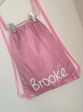 Load image into Gallery viewer, Personalised Name Drawstring Bag
