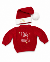 Load image into Gallery viewer, Believes Christmas Cardigan
