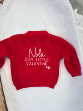 Load image into Gallery viewer, Little Valentine cardigan (0-18m)
