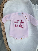 Load image into Gallery viewer, Name Embroidered Romper (NEWBORN-6MONTHS)
