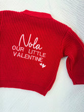 Load image into Gallery viewer, Little Valentine cardigan (0-18m)
