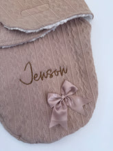 Load image into Gallery viewer, Embroidered swaddle blanket (NB-3Months)
