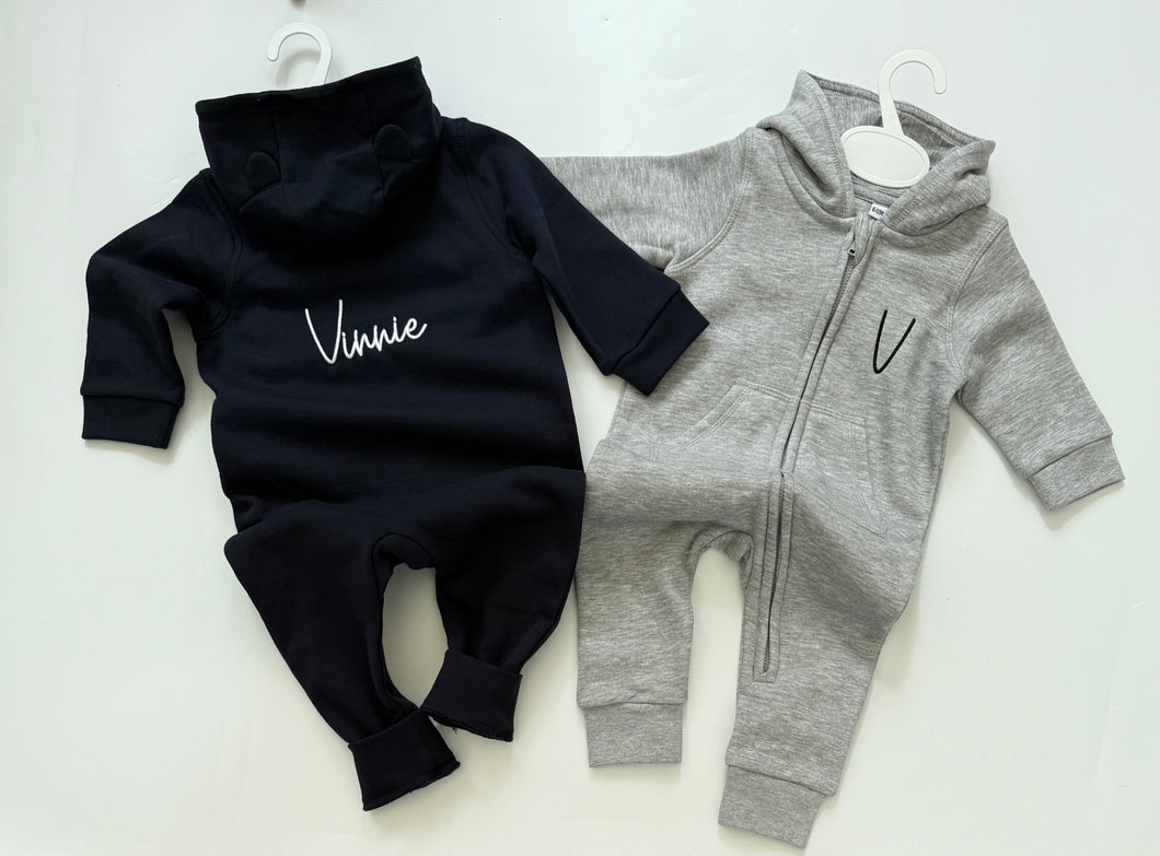 Embroidered Name Onsie
