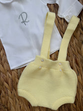 Load image into Gallery viewer, Embroidered lemon Initial two piece set
