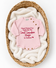 Load image into Gallery viewer, Picked For Earth Romper (NEWBORN-9MONTHS)
