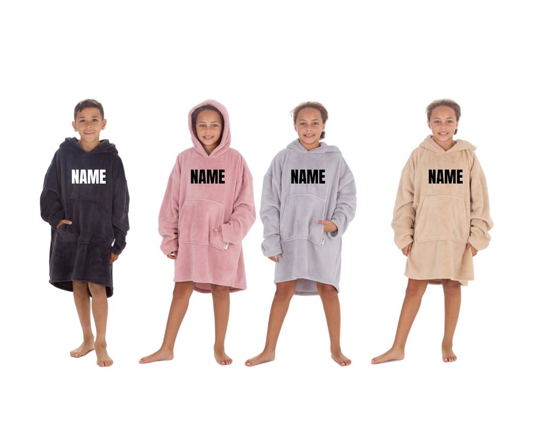 Embroidered Oodie - ONE SIZE (7-13Yrs)