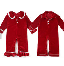 Load image into Gallery viewer, Embroidered Velour All in One  (Newborn - 2 Years)
