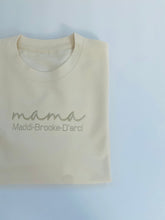 Load image into Gallery viewer, Mama Embroidered Children Name Sweater
