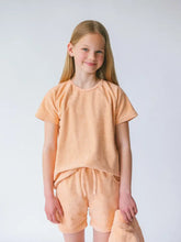 Load image into Gallery viewer, Embroidered Towelling Three Piece Short Set  (6 Months- 10 Years)
