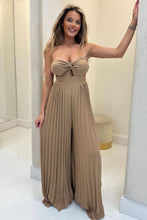 Load image into Gallery viewer, Pleated Key Hole Jumpsuit (One Size UK8-14)
