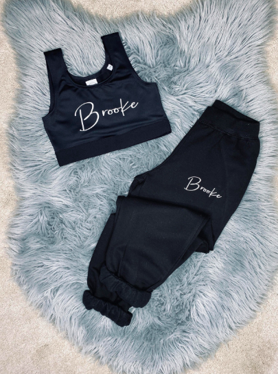 Cropped top and Joggers Set (5-12 Years)