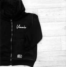 Load image into Gallery viewer, Signature Name Zip Hoodie

