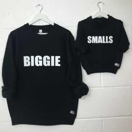Biggie smalls crew neck sweater hotsell