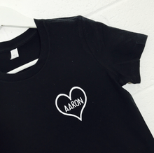 Load image into Gallery viewer, Name Heart Tee
