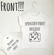 Load image into Gallery viewer, Personalised Holiday Tee
